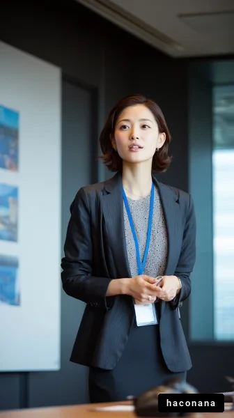 ビジネスシーンでのプレゼンテーション