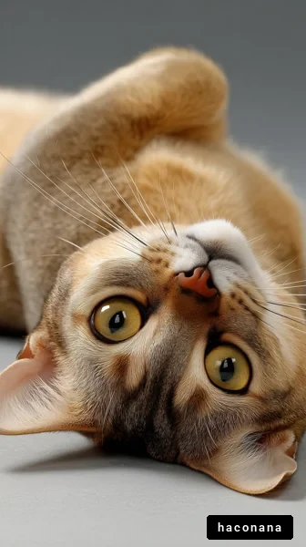 愛らしい猫の横顔