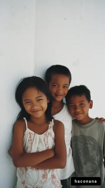 子供たちの笑顔