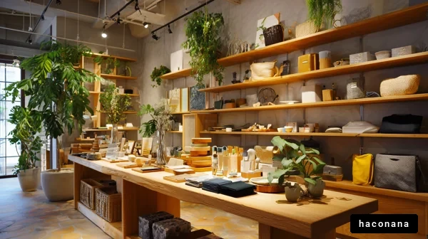 ナチュラルでおしゃれな店内