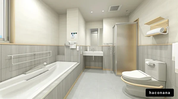 現代的なバスルームのデザイン