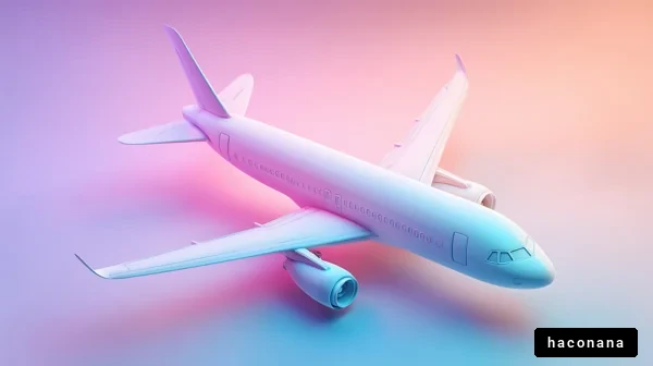 近未来の航空機モデル