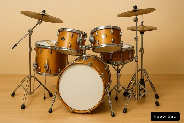 楽器のドラムセット
