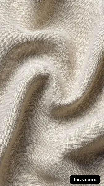 柔らかな布地の質感