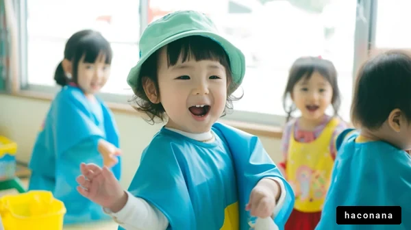 楽しそうな園児たち