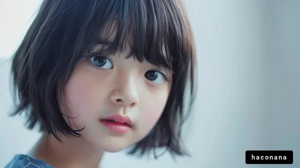 子供の可愛らしいポートレイト