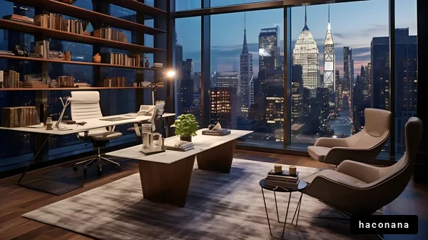 都会的オフィス空間