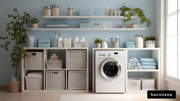 洗濯室のインテリア