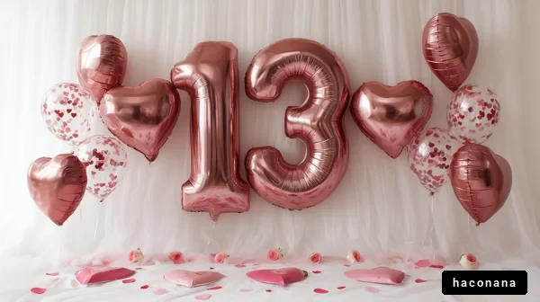 バースデーパーティーの装飾