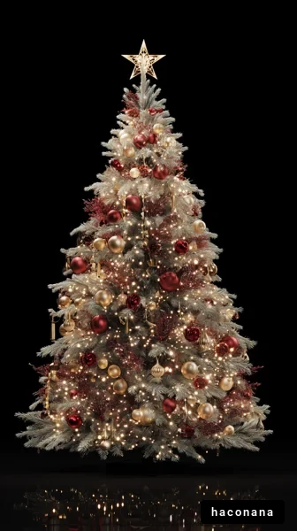 華やかなクリスマスツリー