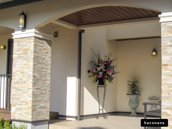 美しい玄関の風景