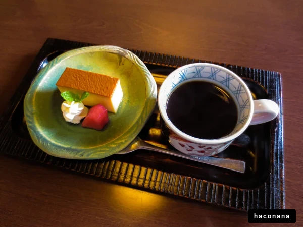 デザートとコーヒーのひととき