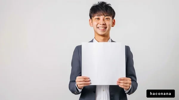 笑顔のビジネスマン