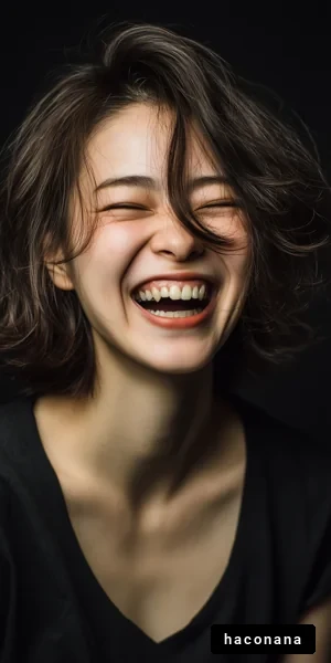 笑顔溢れる女性のポートレート