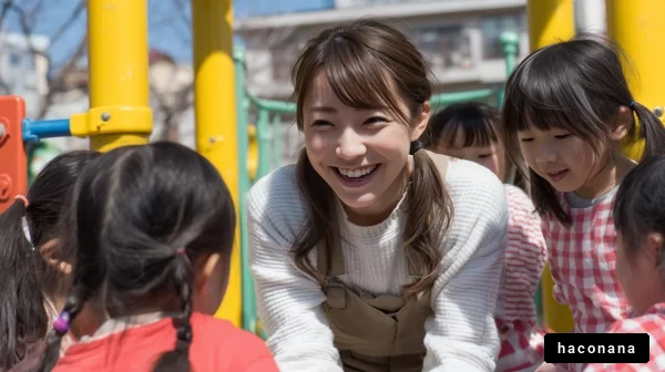 公園で遊ぶ子供たち