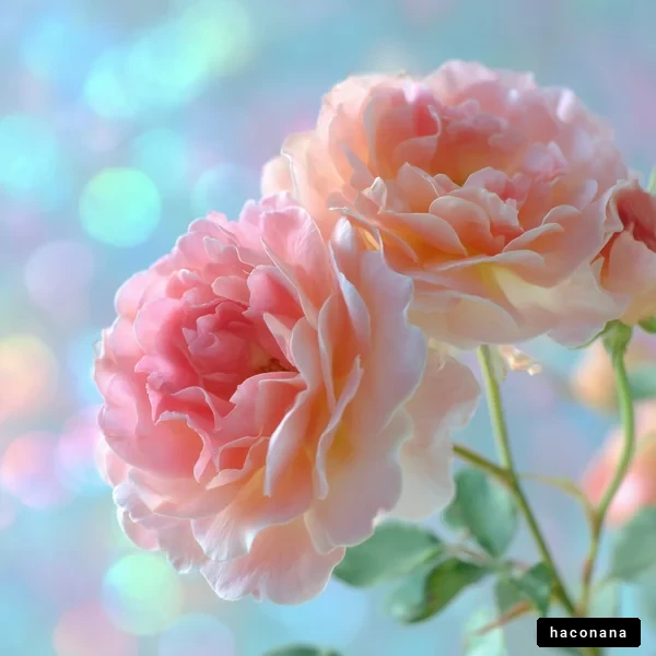 美しいバラの花束