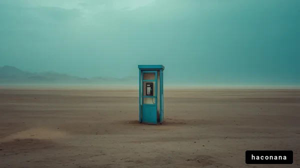 孤独な電話ボックス