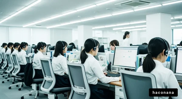 オフィスで働く女性たち