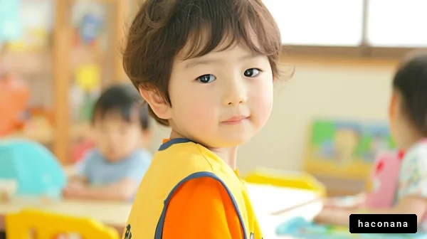 幼稚園での子どもたち