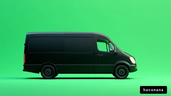 黒のバンと緑の背景