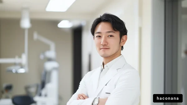 医院での医師のポートレート