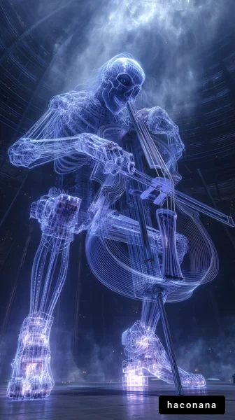 未来的なロボット音楽家