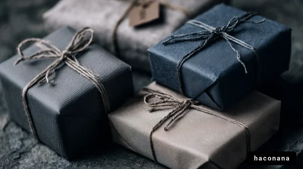 シンプルなギフトパッケージ