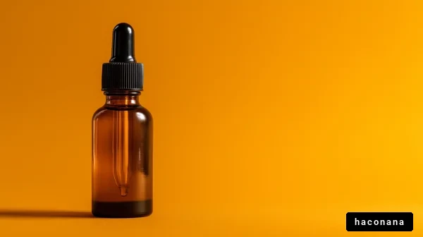 茶色のドロッパーボトル