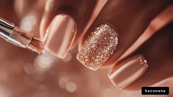 魅力的なネイルアート