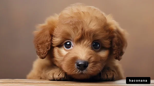 かわいい子犬のポートレート