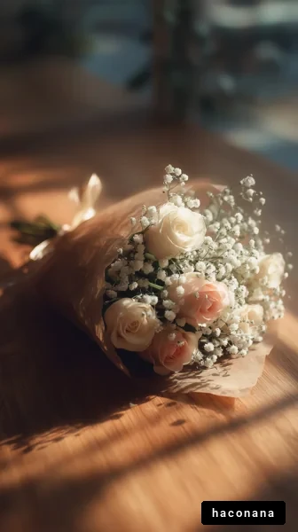 優雅なバラのブーケ