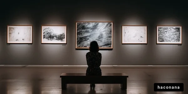 アートギャラリーでの鑑賞