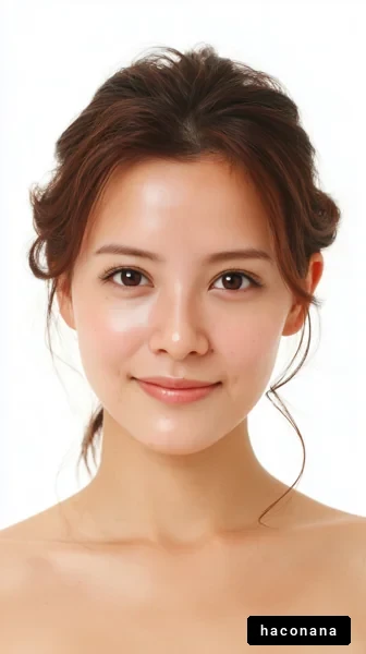 明るい表情の女性