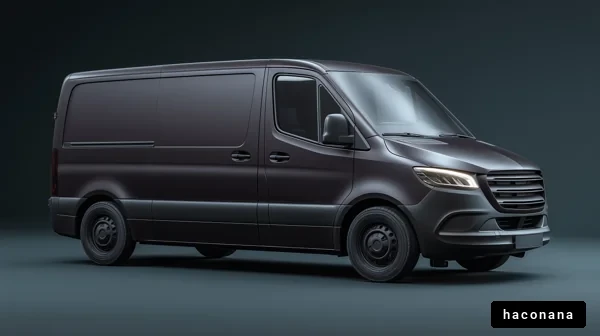 シンプルなバンの画像