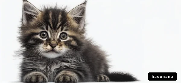 かわいい子猫のポートレート