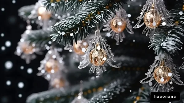 クリスマスツリーの飾り