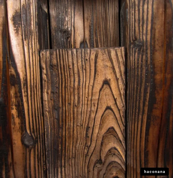 木材の美しい質感