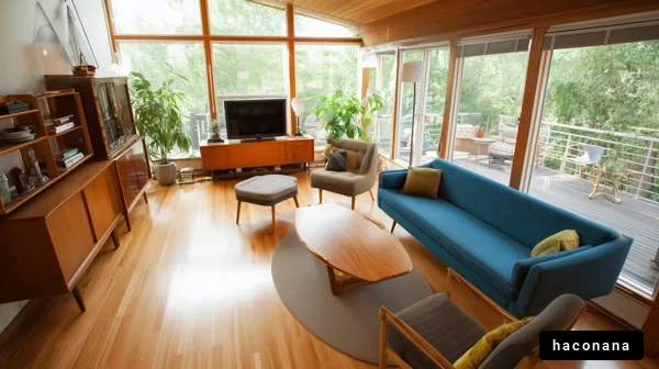 モダンなリビングルーム