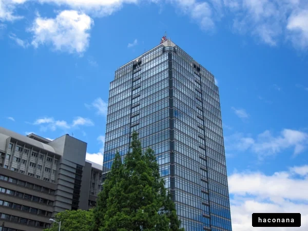 青空とビルの風景