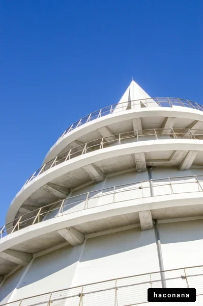 現代的な建物の視点