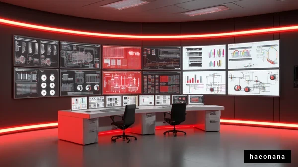 ハイテクオフィスの内装