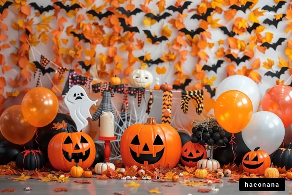 ハロウィンのデコレーション