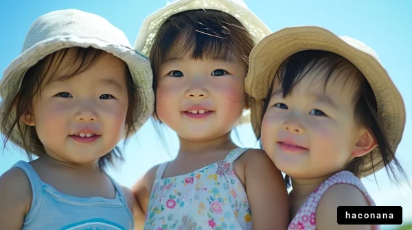 楽しい夏の日の子供たち