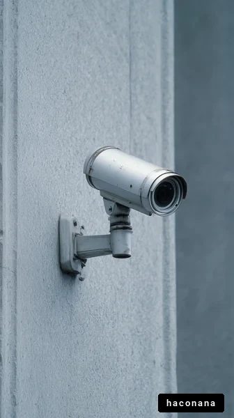 セキュリティカメラの設置
