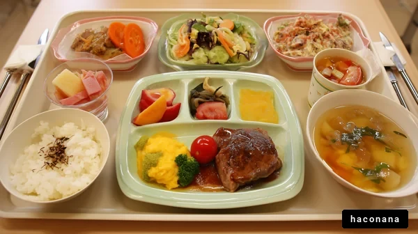 色とりどりの健康的な食事