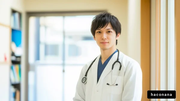 医療現場の若い医師