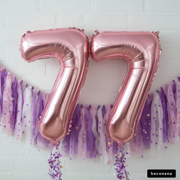 華やかなバースデーパーティー