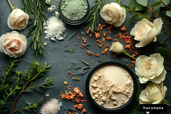 自然素材のスキンケア
