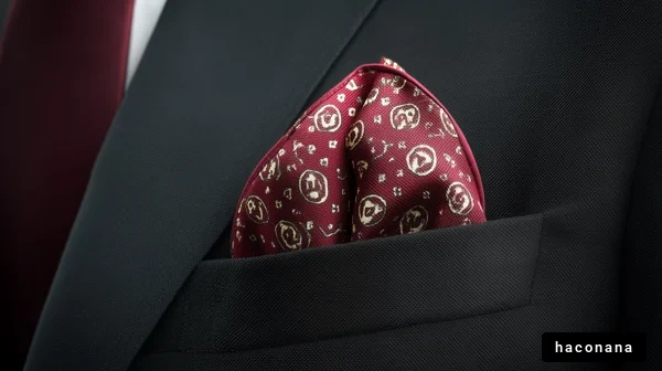 スーツのポケットチーフ