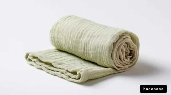 優しい色合いの布